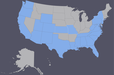 US States I have visited